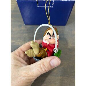Disney Snow White Grumpy Christmas Ornament Grolier Presidents Edition With Box